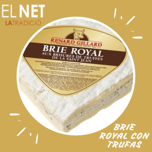 el net  queso BRIE ROYAL CON TRUFAS  post fb e inst