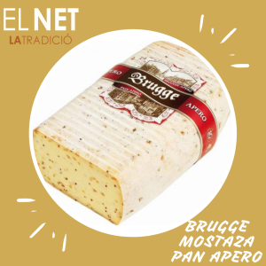 el net  queso BRUGGE MOSTAZA PAN APERO post fb e inst